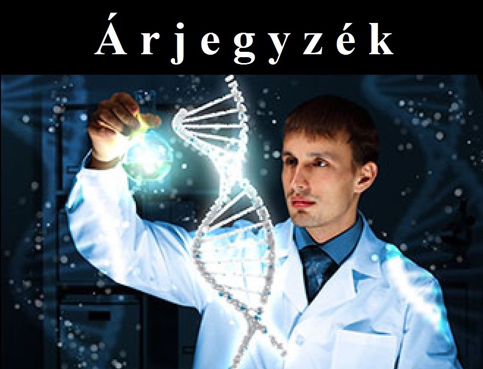 Árjegyzék