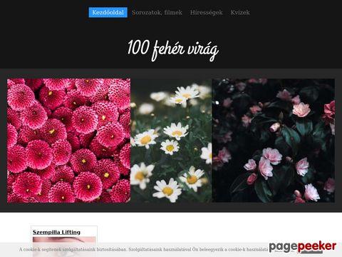 100whiteflowers