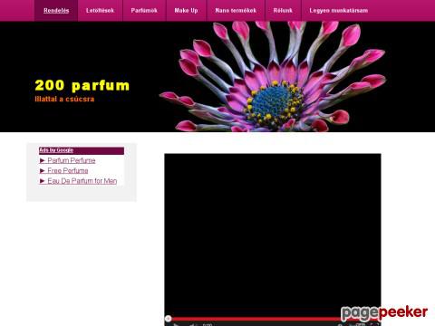 200parfum - FM parfümök Illattal a csúcsra
