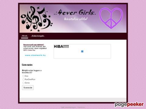 4evergirlshivatalosoldal