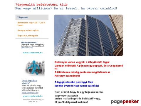 7daywealth - befektetés,internetes jövedelem,investment,Inter ...