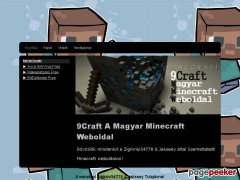 9craft - 9Craft A Magyar Minecraft Oldal