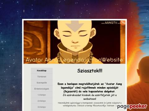 Aangtv - Avatar Aang legendája fanwebsite