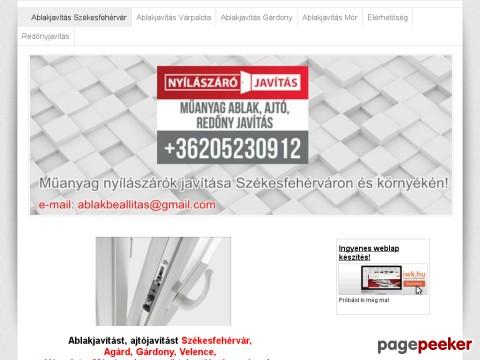 Ablakjavitas - ABLAKJAVÍTÁS Székesfehérváron és környéké ...