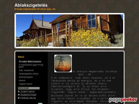 Ablakszigeteles - ajtó-ablakszigetelés