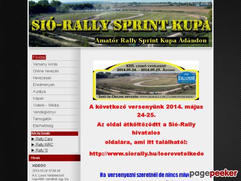 Adandrally - Ádánd Rally Sprint - Főoldal