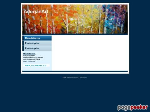 Adorjanart - fetstmény akciósan,festmény vásár,jósnő,mé ...