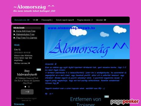 Alomorszag