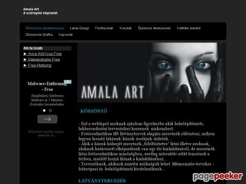 Amala - 3D látványterv
