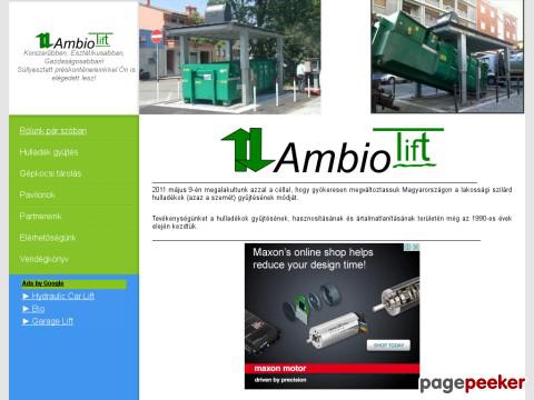 Ambiolift - AmbioLift süllyesztett préskonténerek a lakoss ...