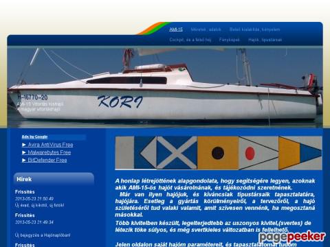 Ami15 - AMI-15 vitorlás kishajó