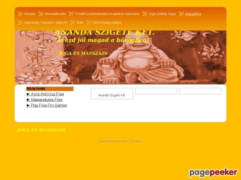 Anandaszigete - Masszázs és jóga Kecskeméten