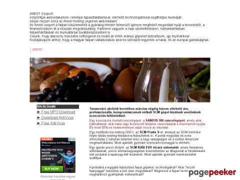 Anest - planetk