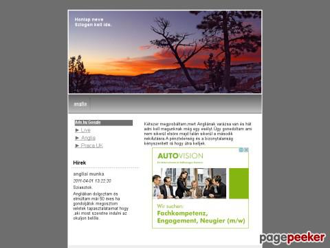 Anglia - Angliában dolgozni