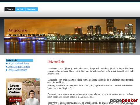 Angolebay - angol ebay