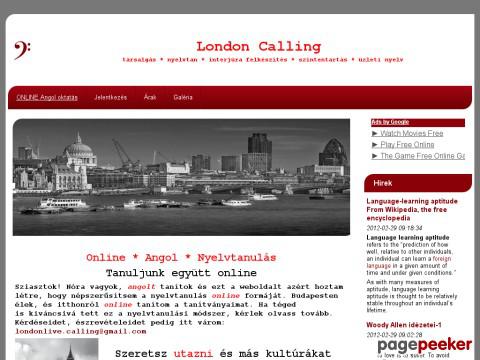 Angolonline - online angol oktatas
