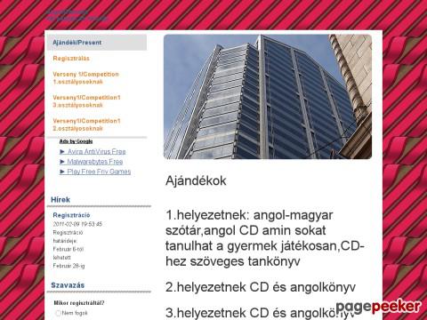 Angolttanulok - Ajándék