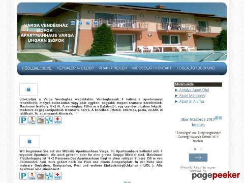 Apartmanvarga - Varga Vendégház Siófok