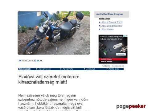 Apriliaclasicminichopper