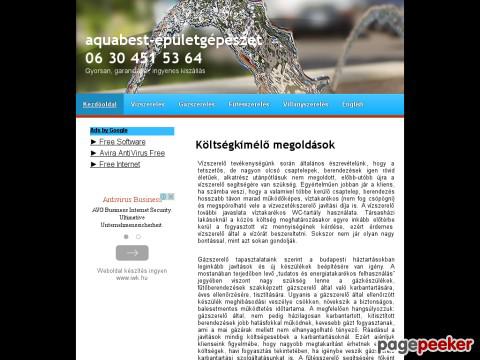 Aquabest - aquabest-épületgépészet