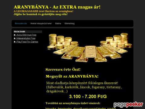 Aranybanya - aranybánya