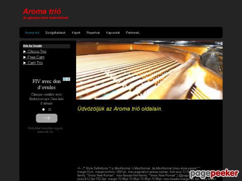 Aromatrio - lakodalmas zene, lakodalmas zenész, lakodalmas ze ...