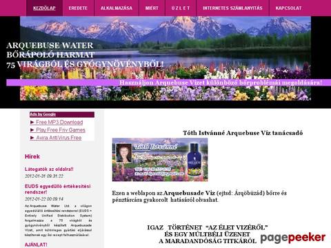 Arquebusewater - FŐOLDAL