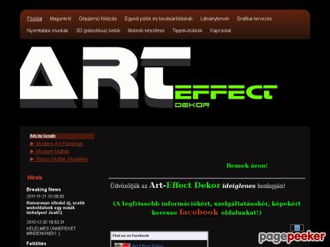 Arteffectdekor - Art-Effect Dekor - Minden, ami dekoráció!