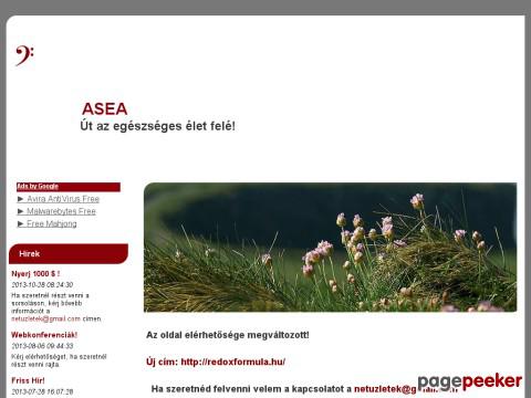 Asea - Egészség sejtszinten!