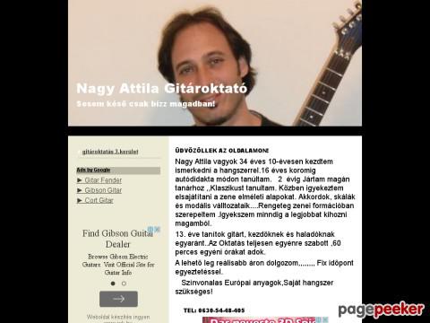 Attilagitar - gitároktatás 3. kerület