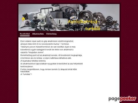 Autoalkatreszturkalo