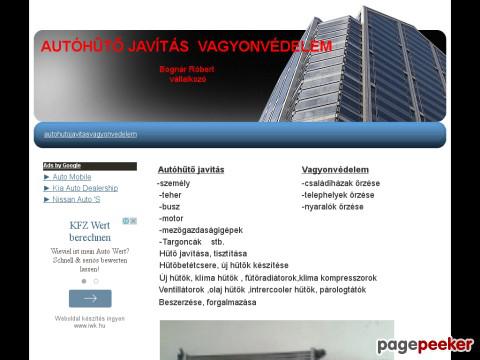 Autohutojavitasvagyonvedelem