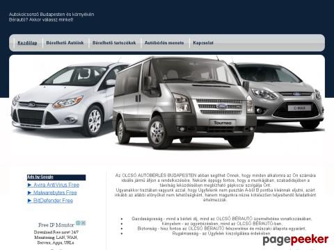 Autokolcsonzo - Kezdőlap autokolcsonzo budapesten