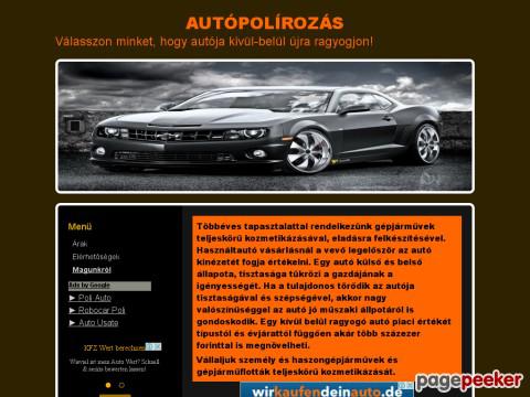 Autopolirozas - autópolírozás, autókárpit tisztítás