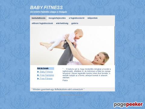 Babyfitness - babyfitness, babamasszázs, babatorna