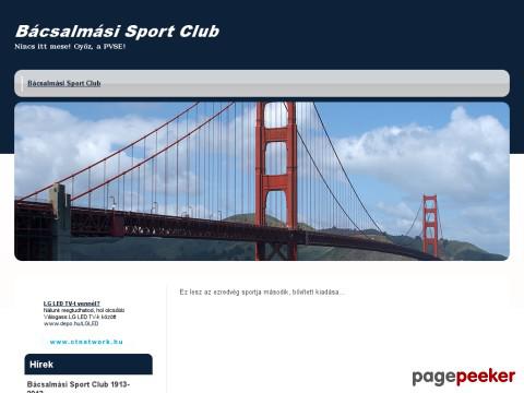 Bacsalmasisportclub
