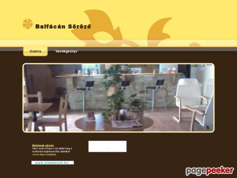 Balfacansorozo - Balfácán Söröző