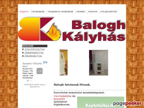 Baloghkalyha - cserépkályhák, kandallók, kerti grillek, süt ...