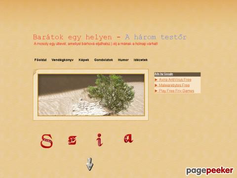 Baratokegyhelyen