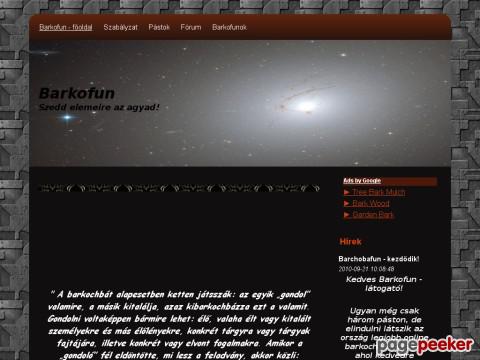 Barkofun - Barkofun - főoldal, online barkochba, játék