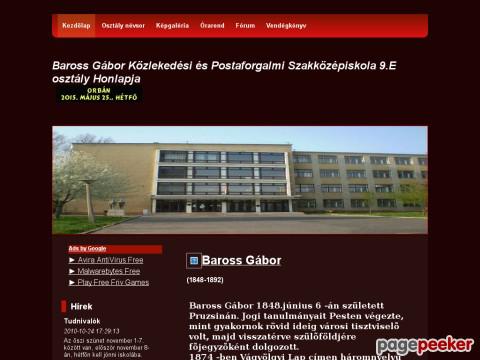 Baross9e - baross9e honlapja