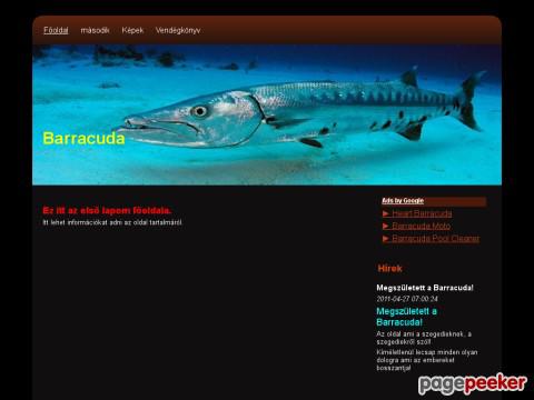 Barracuda - főoldal