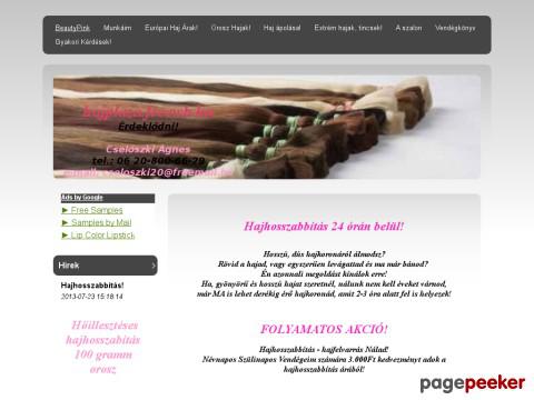 Beautypink - hajpláza