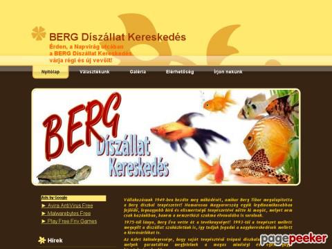 Bergdiszallat - BERG Díszállat Kereskedés