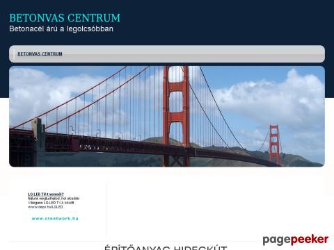 Betonvascentrum - http://www.epitcentrum.hu