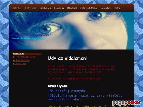 Bieberfan - Ez az oldal Justin Bieberrel foglalkozik....