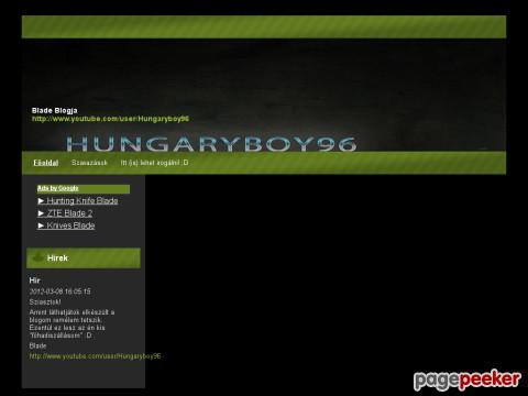 Bladeblogja - Hungaryboy96