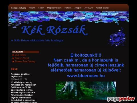 Blueroses - Aktuális
