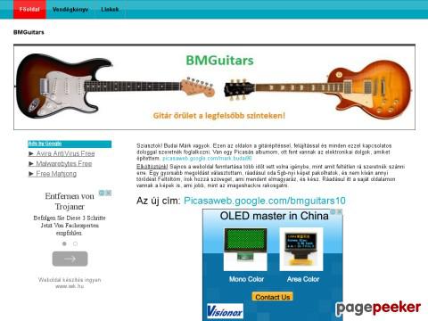 Bmguitars - BMGuitars - főoldal