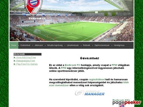 Bodicsekfc - Bodicsek FC